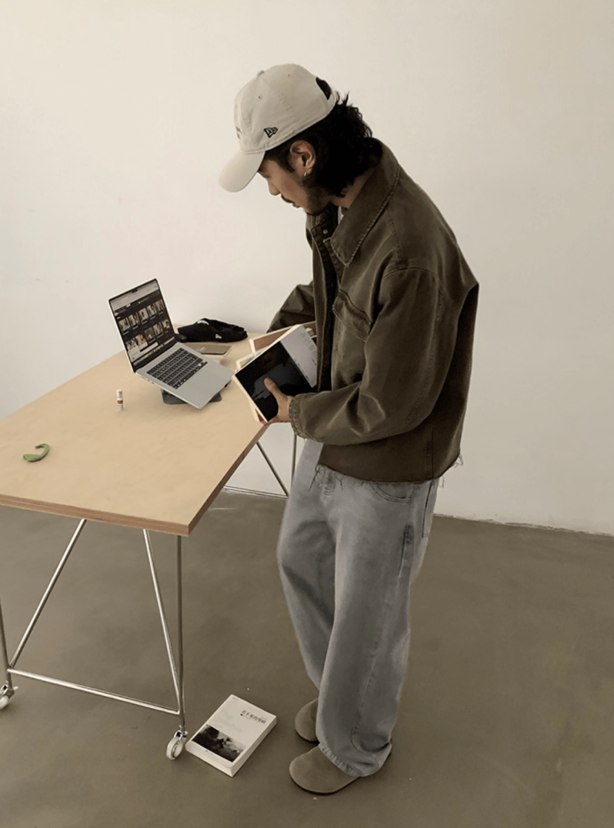 ヴィンテージウォッシュ・ストレートデニム N5689 - ファッション通販NNine(ナイン)
