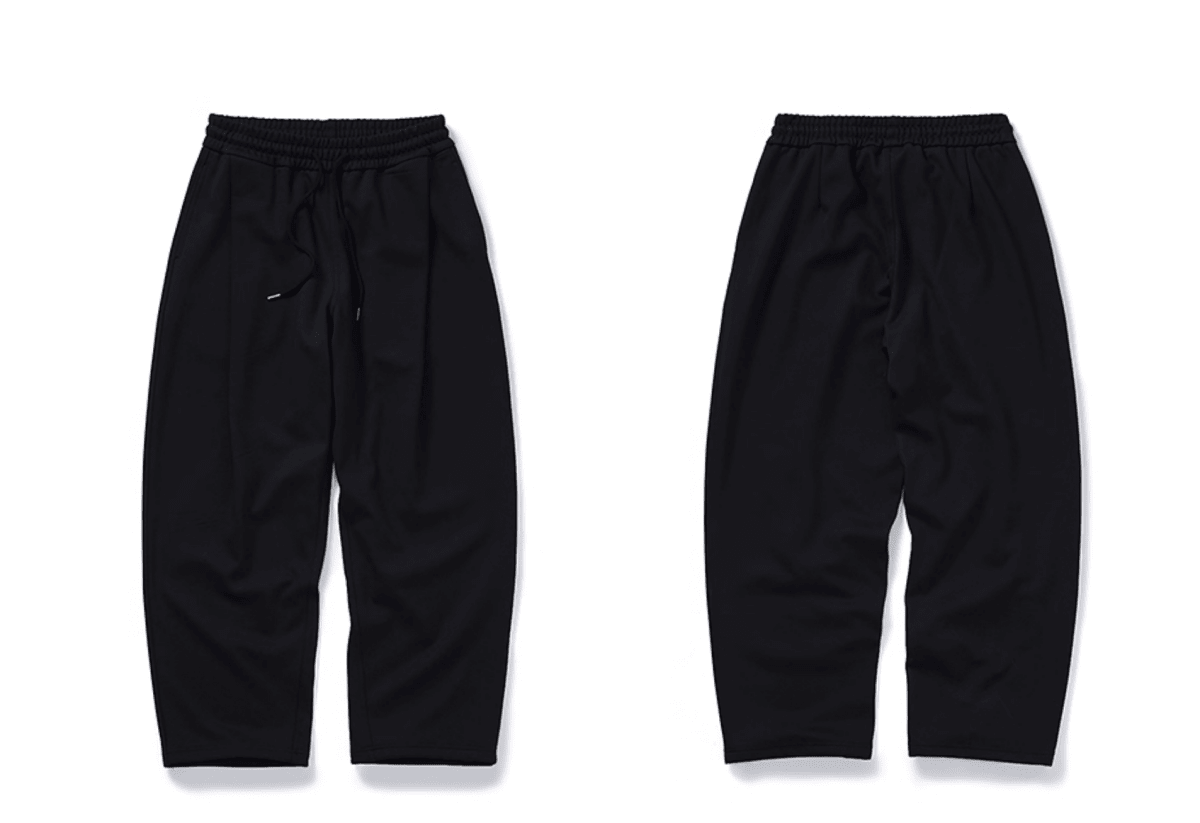 スラックスライク ピンタックスウェットパンツ N5843 - ファッション通販NNine(ナイン)