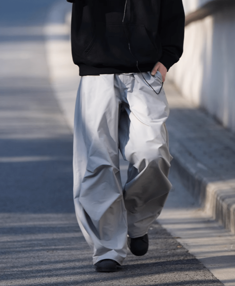 撥水機能付き parachute pants N5114 - ファッション通販 NNine(ナイン)