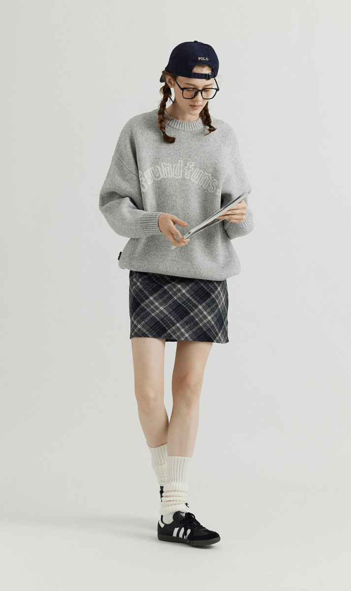 Pasolan Wool jacquard sweater N5100 - ファッション通販 NNine(ナイン)