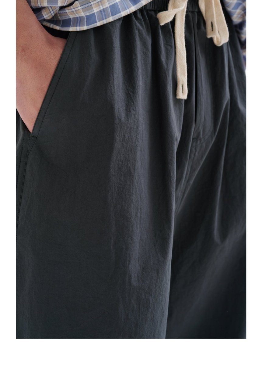 pleated straight pants N3711 - NNine