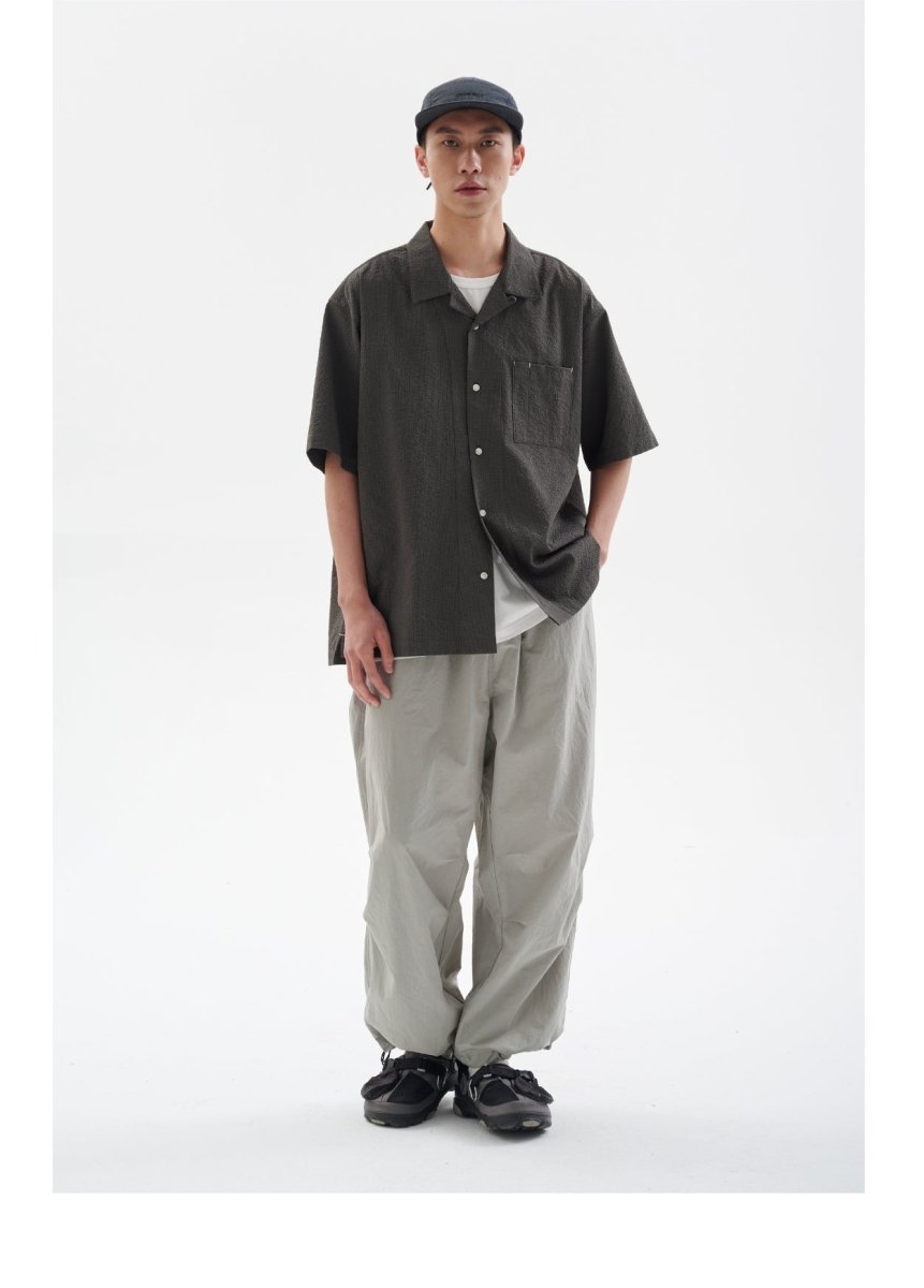 pleated straight pants N3711 - NNine