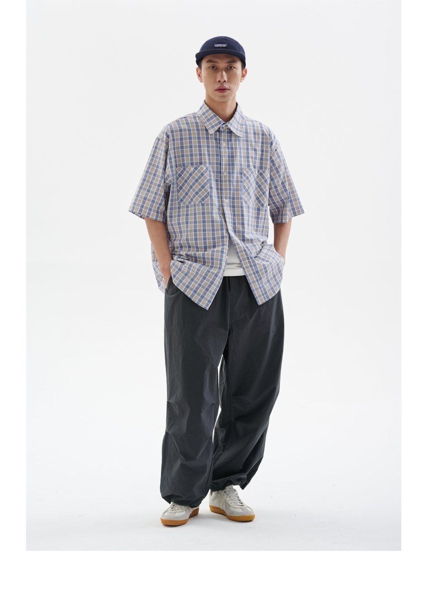 pleated straight pants N3711 - NNine