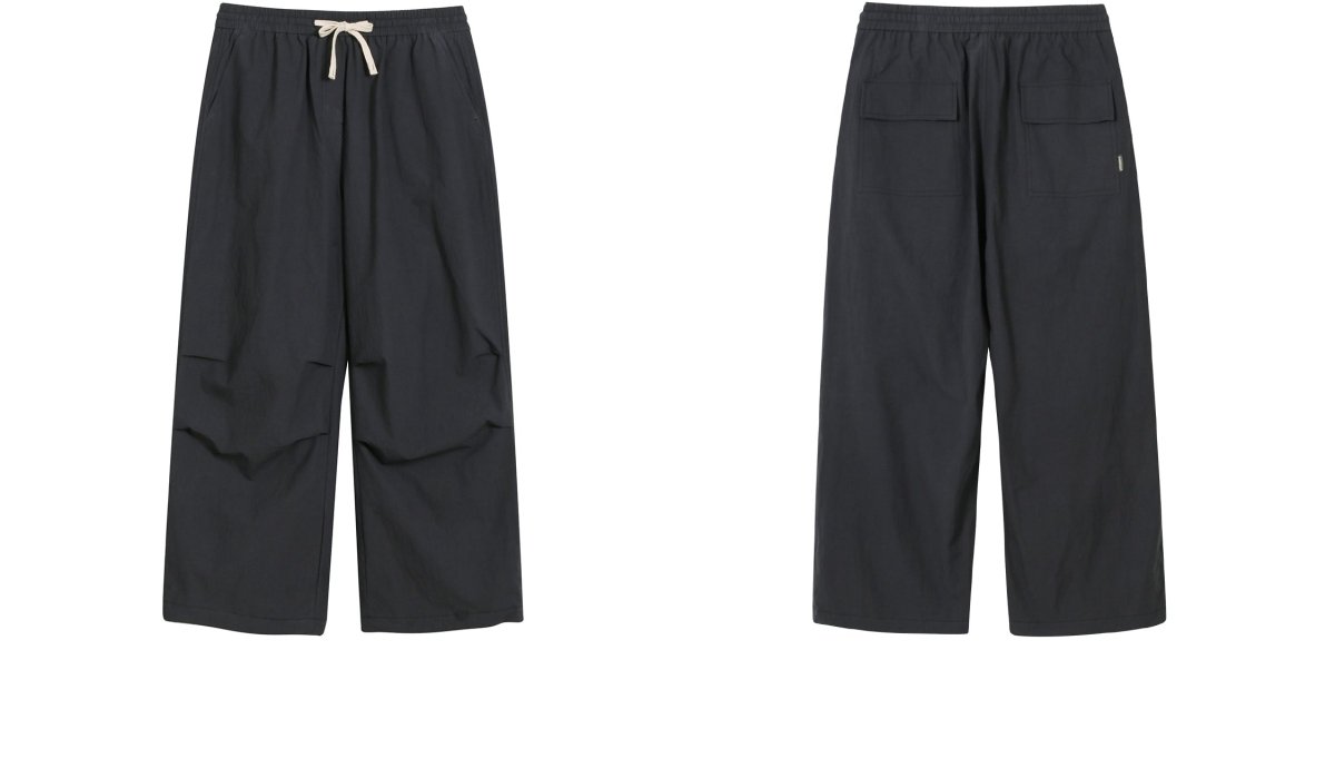pleated straight pants N3711 - NNine