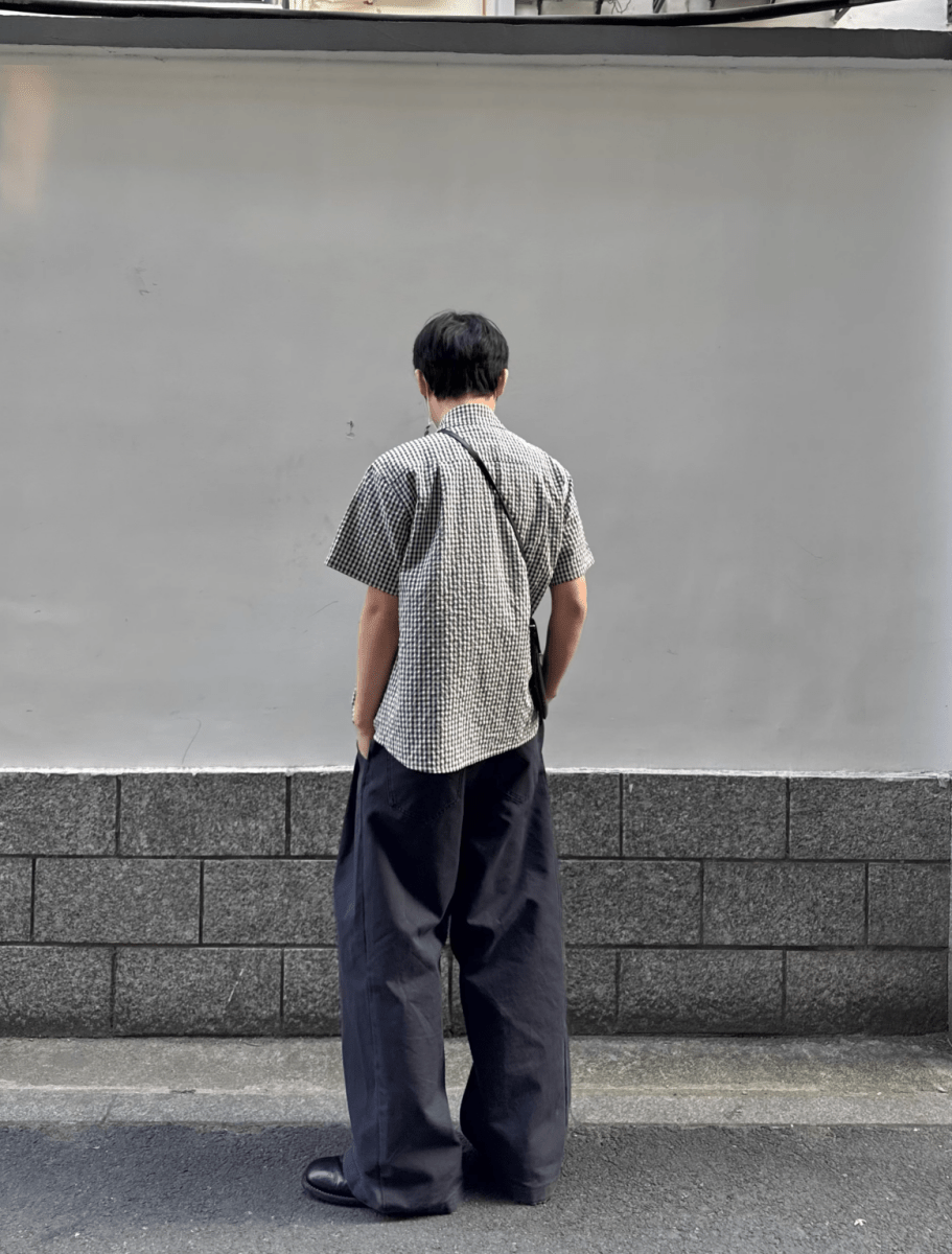 ポケットチェックシャツ 混紡素材 / Pocket Check Shirt N5519 - ファッション通販NNine(ナイン)
