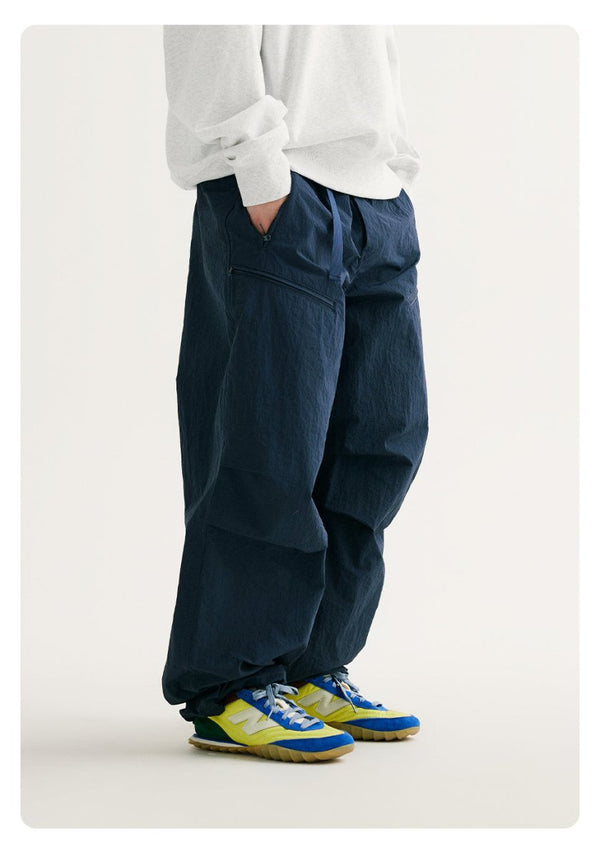 Pocket double pleated pants N3276