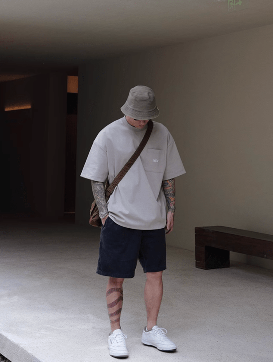 pocket short sleeve t-shirt N5148 - ファッション通販 NNine(ナイン)