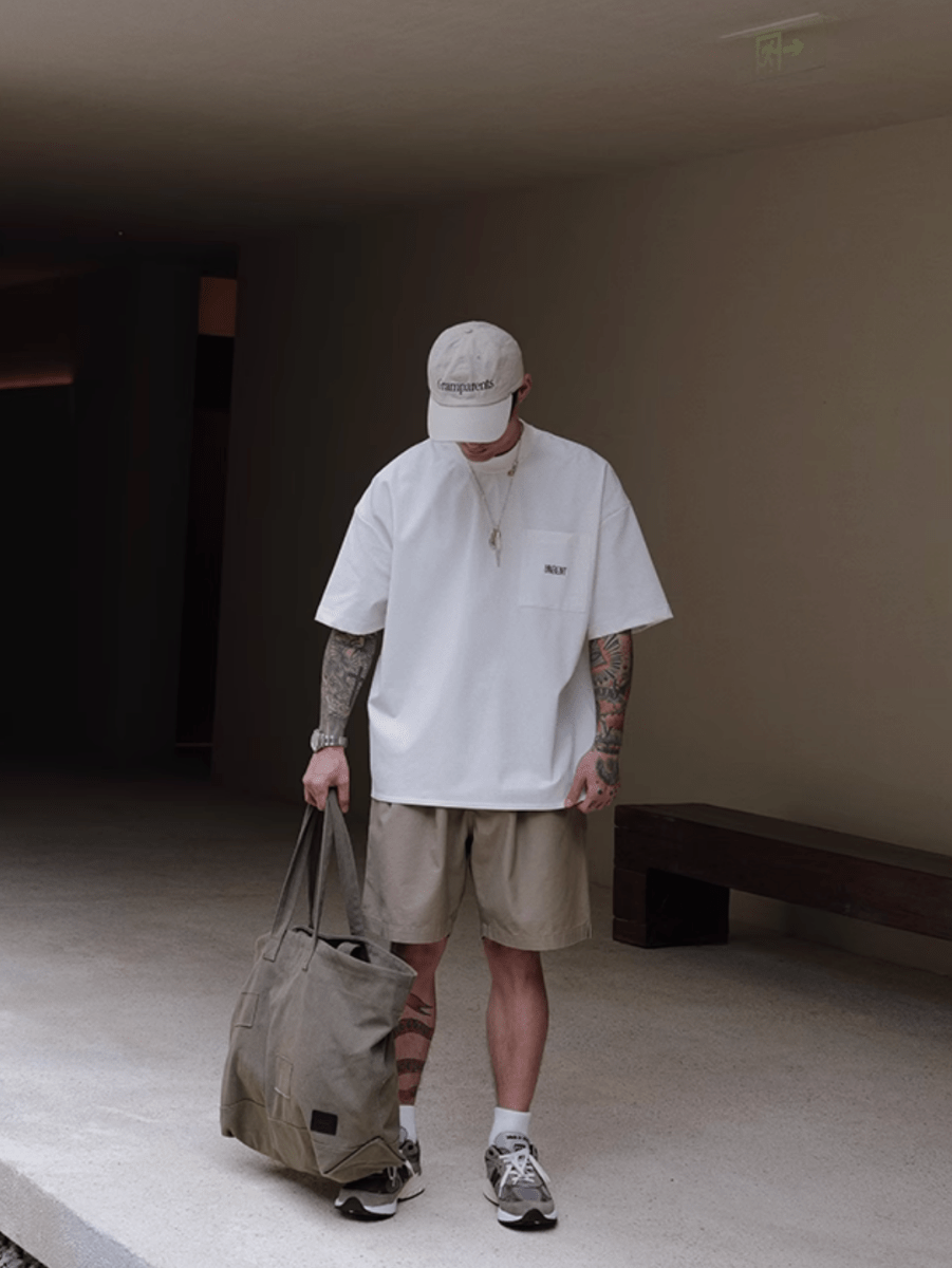 pocket short sleeve t-shirt N5148 - ファッション通販 NNine(ナイン)