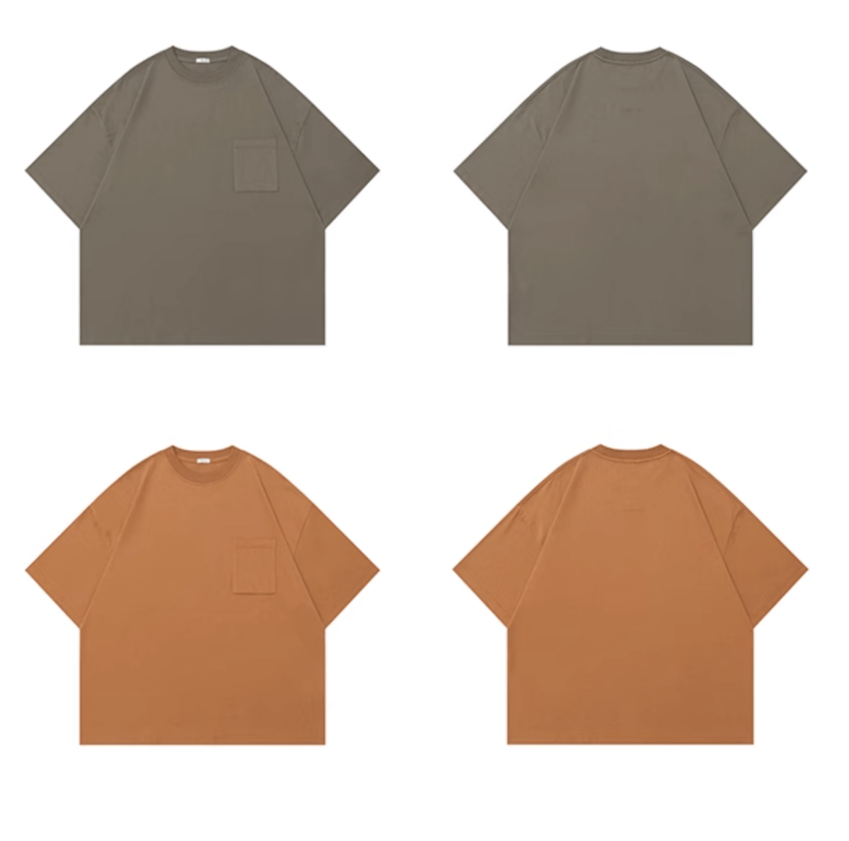 Pocket T-shirt Wide Short / ポケット Tシャツ 半袖 ワイド ショート丈 抗菌 N5335 - ファッション通販 NNine(ナイン)