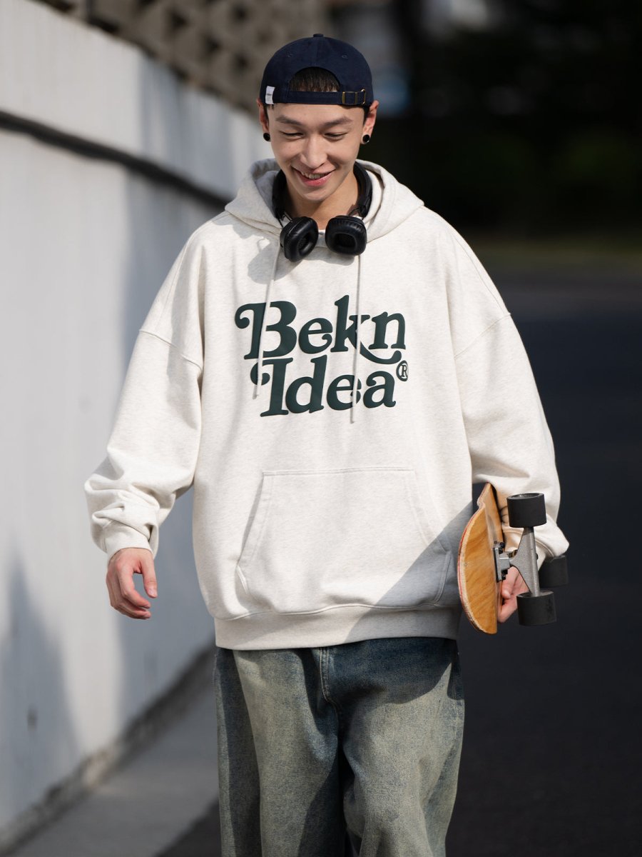Print pullover hoody N2577 - NNine