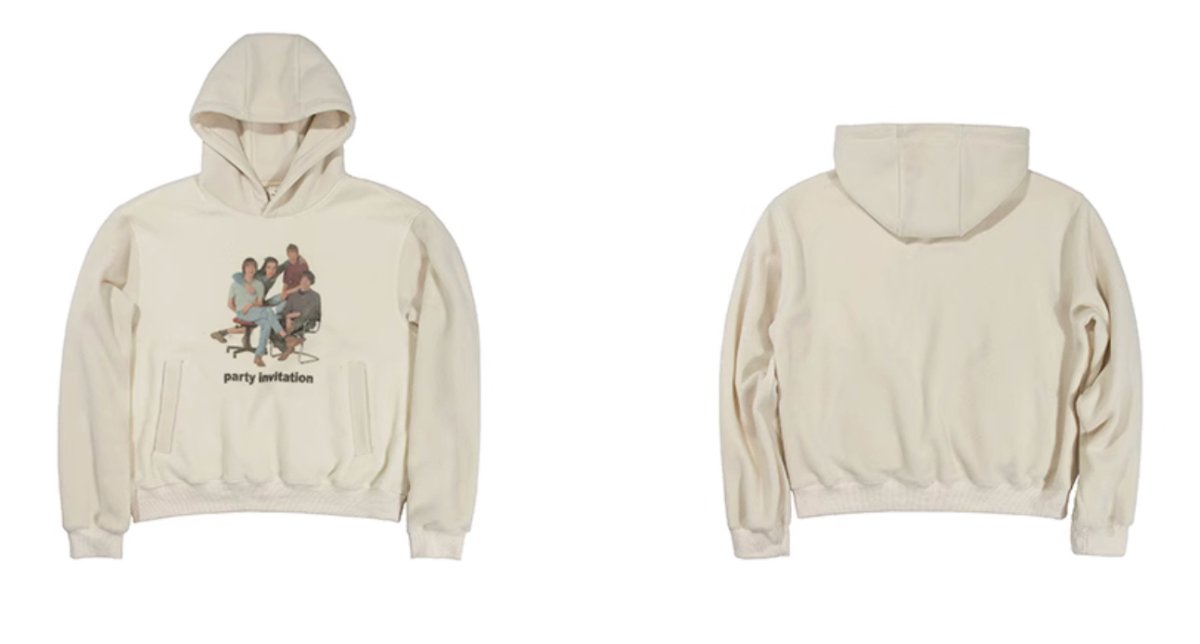【フリース】printed hoodie / 短丈フリースフーディ N4597 - NNine
