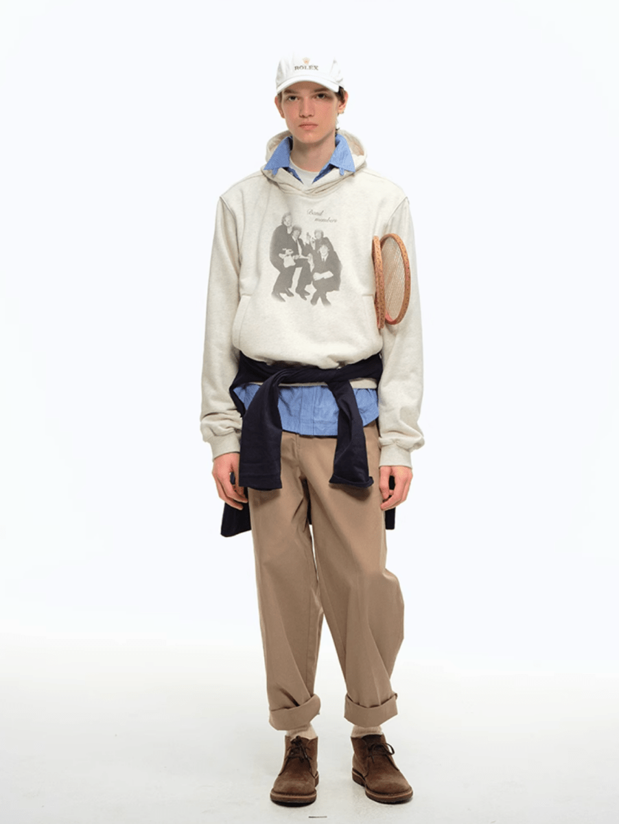 printed hoodie N5135 - ファッション通販 NNine(ナイン)