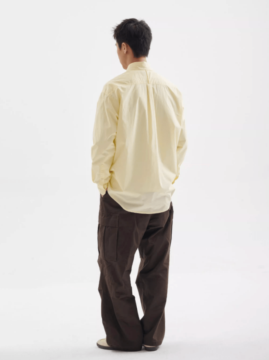 retro casual long sleeve shirt N5255 - ファッション通販 NNine(ナイン)