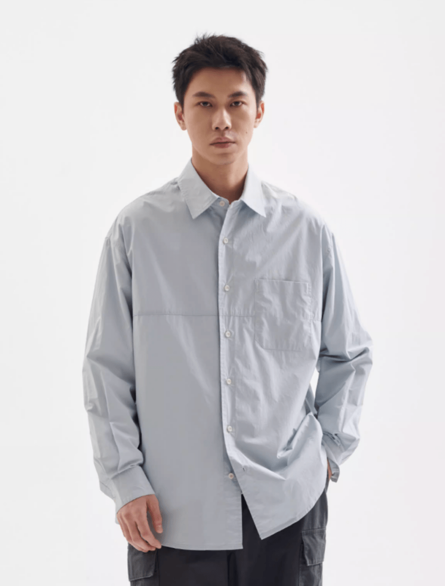 retro casual long sleeve shirt N5255 - ファッション通販 NNine(ナイン)
