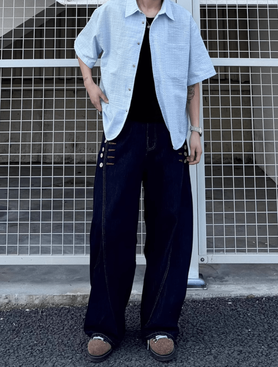 Retro Check Shirt N5545 - ファッション通販NNine(ナイン)