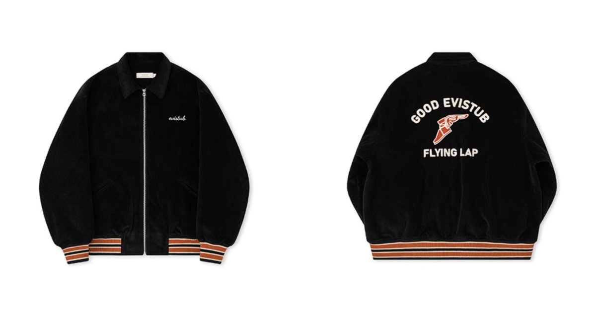 retro corduroy zip jacket N4754 - NNine