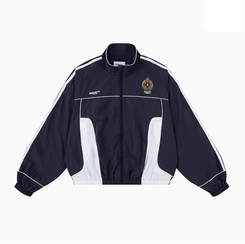 軽量撥水 袖ライン スポーツコーチジャケット / RETRO SPORT JACKET N4950