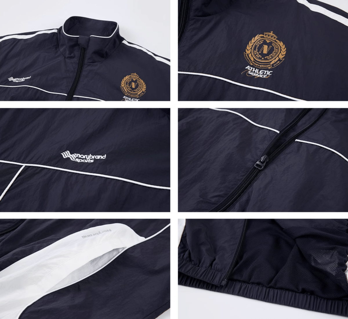 軽量撥水 袖ライン スポーツコーチジャケット / RETRO SPORT JACKET N4950 - メンズファッション通販 NNine(ナイン)