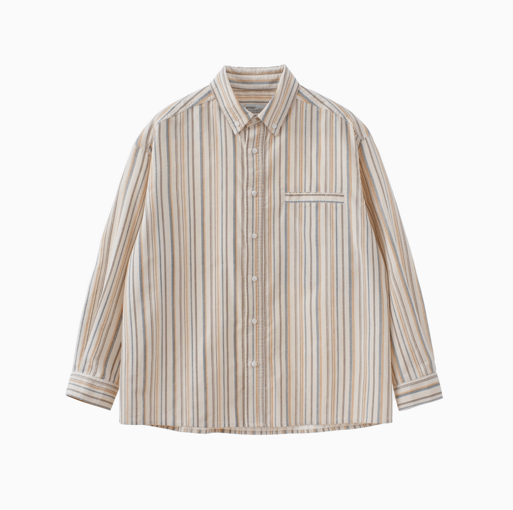retro striped shirt N4761 - NNine