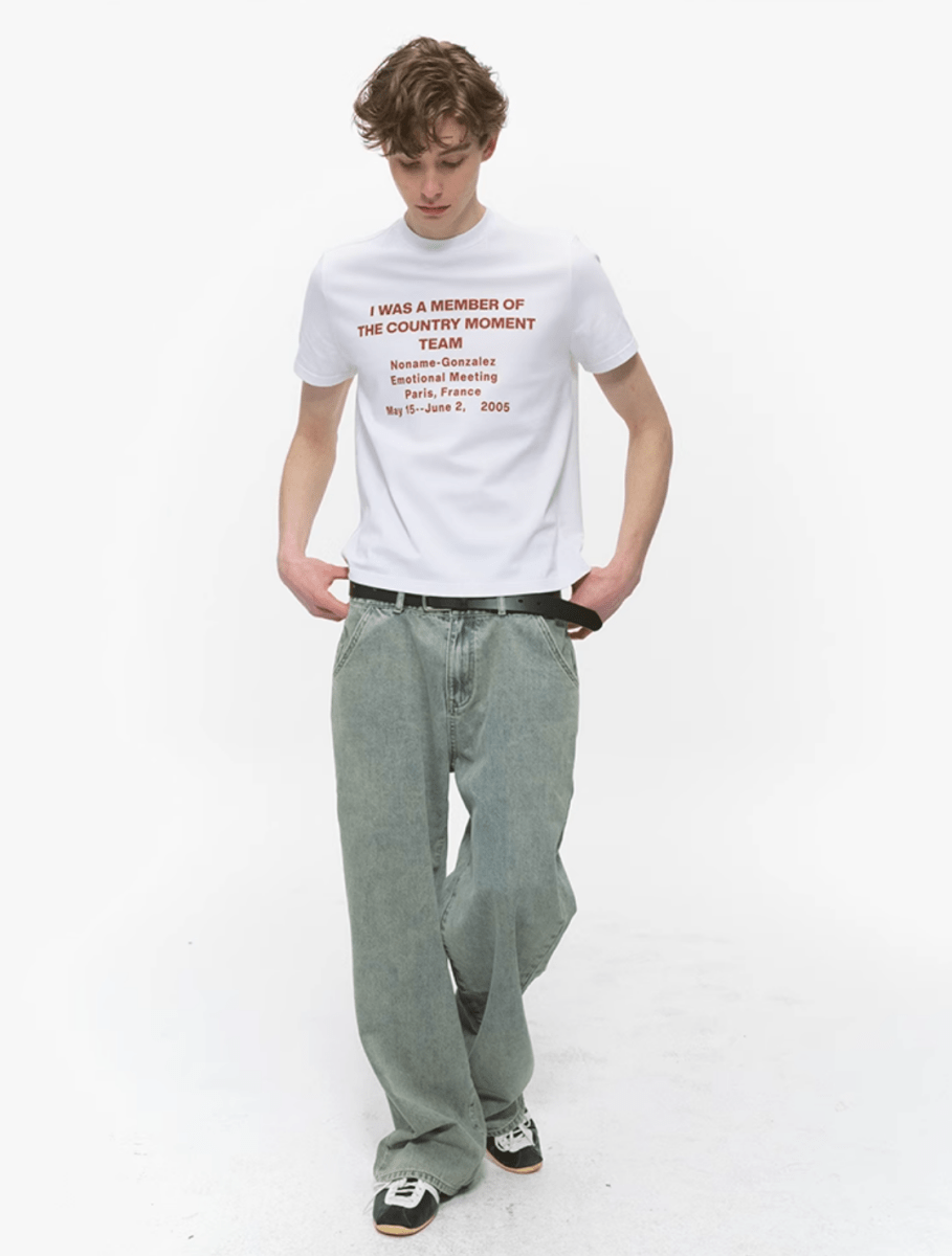 レトロウォッシュワイドジーンズ / Retro Wash Wide Jeans N5534 - ファッション通販NNine(ナイン)