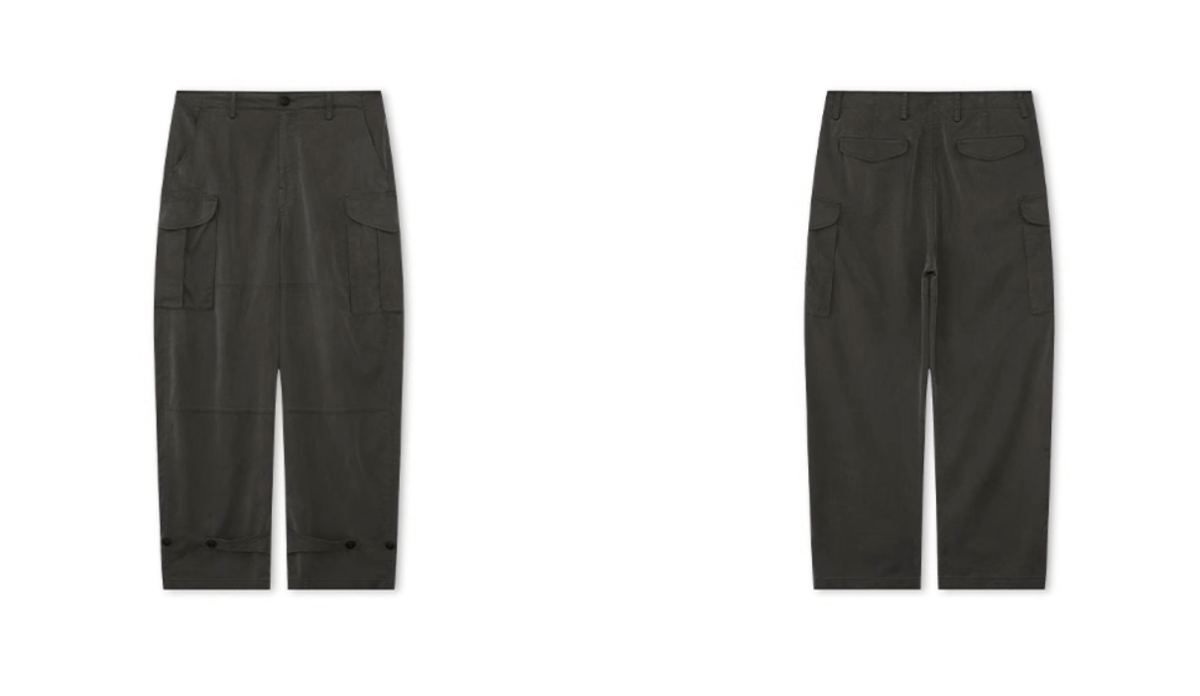 サンドウォッシュカーゴパンツ ライオセル混紡 メンズ レディース / Sand Wash Cargo Pants N5494 - メンズファッション通販 NNine(ナイン)