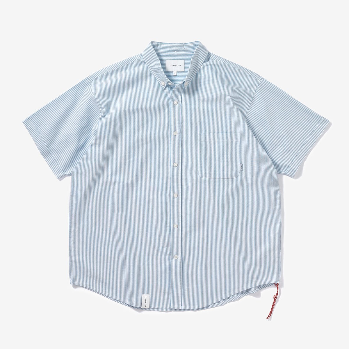 short sleeves Stripe Oxford Shirt N1820 – NNine