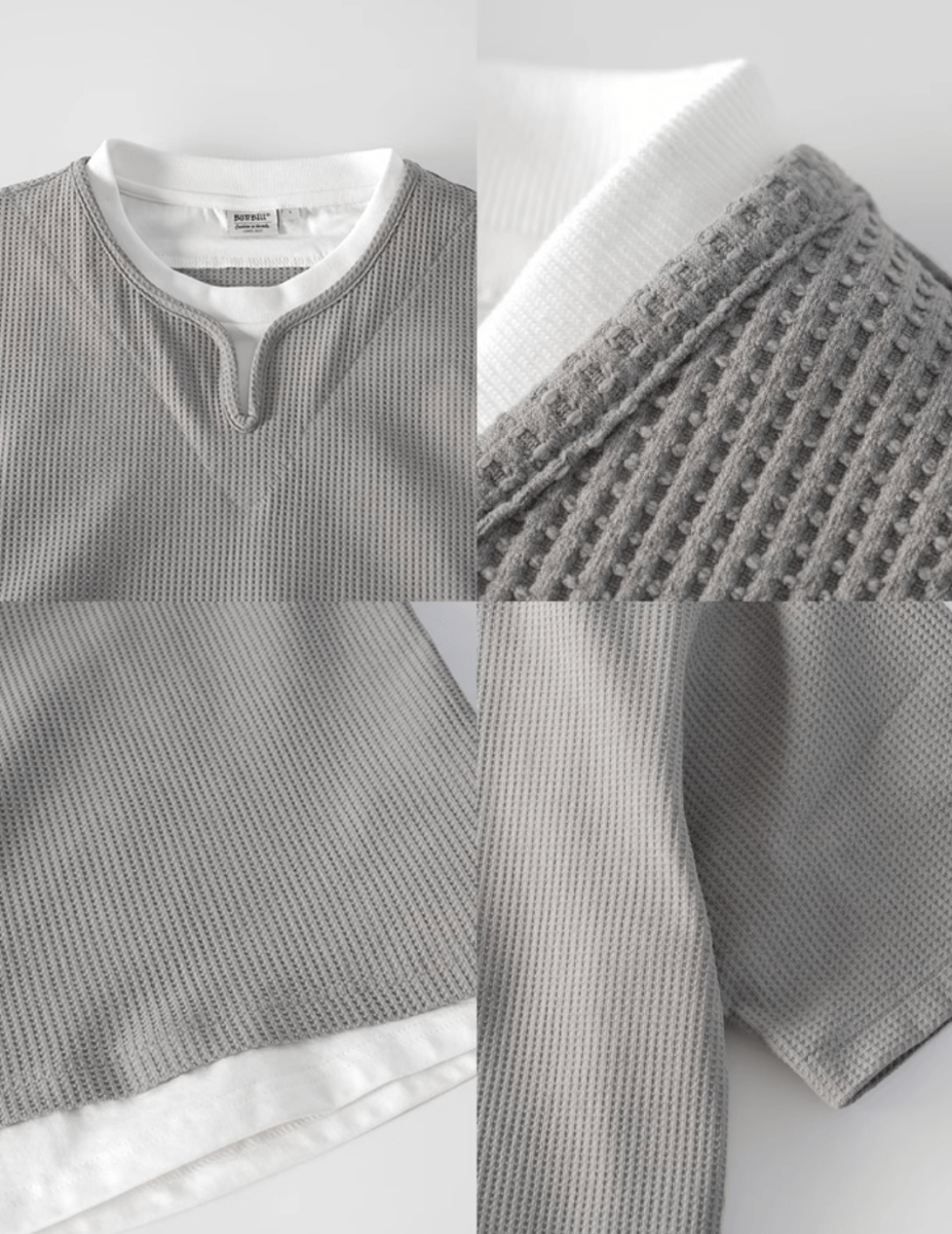 SOLOTEX® faux layered t-shirt N5253 - ファッション通販 NNine(ナイン)