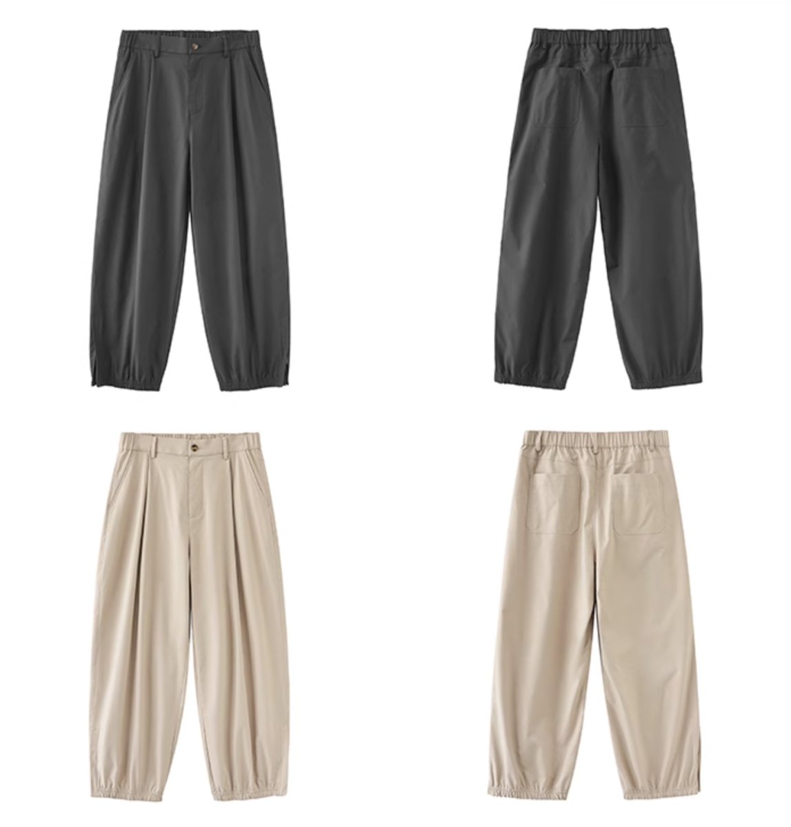 【Solotex】ribbed slit pants N3363 - NNine