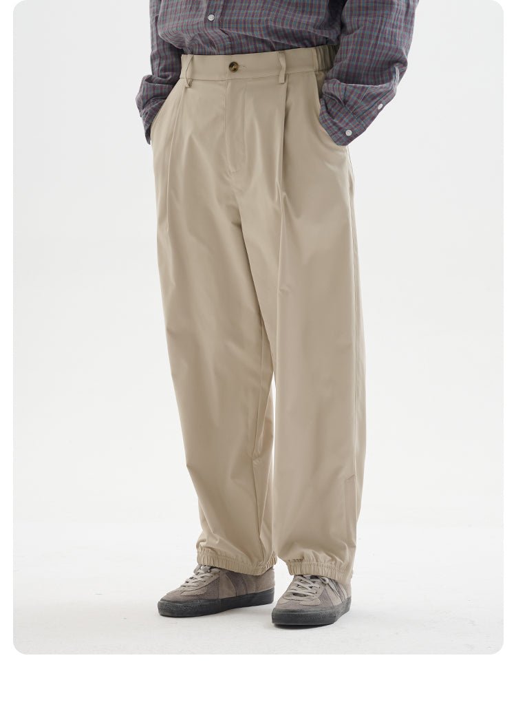 【Solotex】ribbed slit pants N3363 - NNine