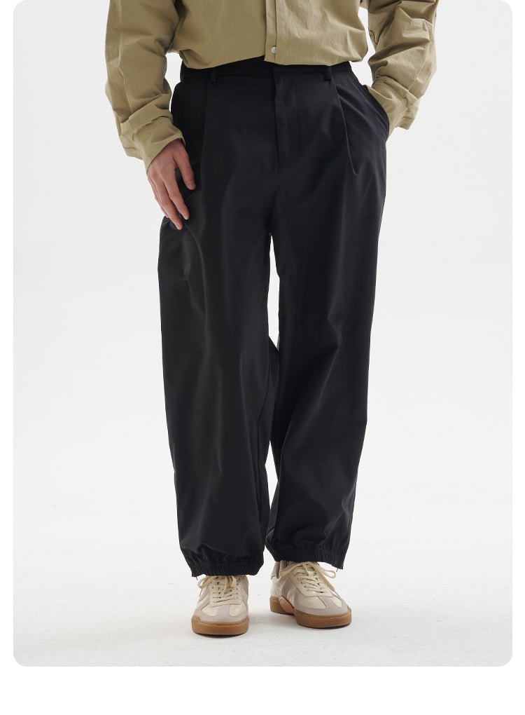 【Solotex】ribbed slit pants N3363 - NNine