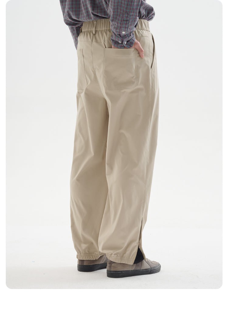 【Solotex】ribbed slit pants N3363 - NNine