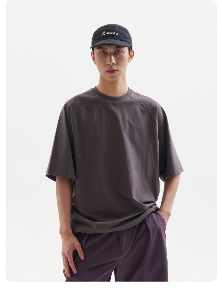 【吸湿速乾SORONA】UPF50+ draw cord T - shirt N3730 - NNine