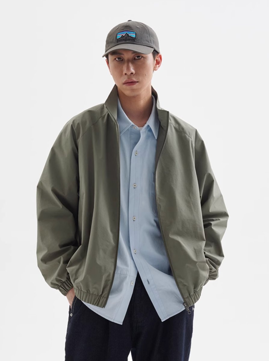 stand collar teflon jacket N4465 - NNine