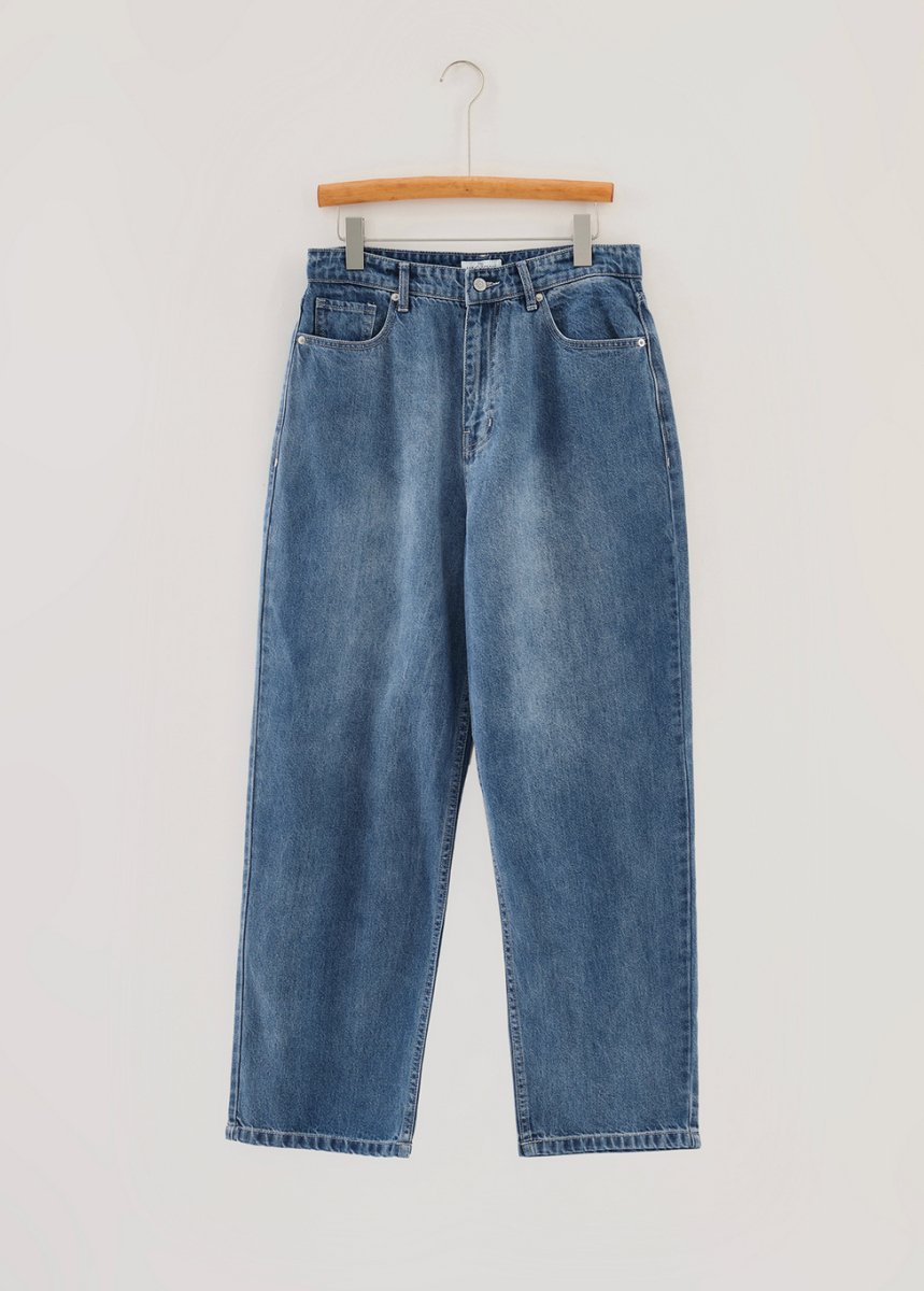 straight blue denim pants N4749 - NNine