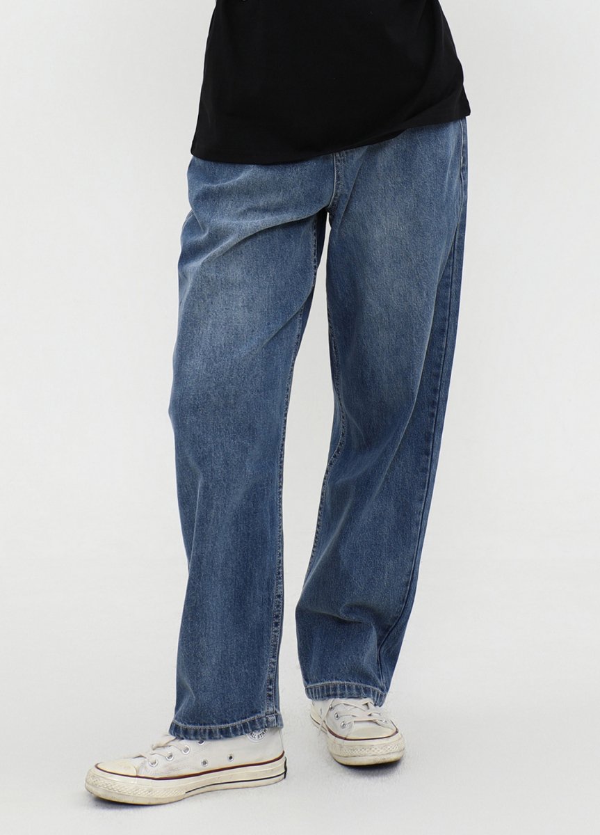 straight blue denim pants N4749 - NNine