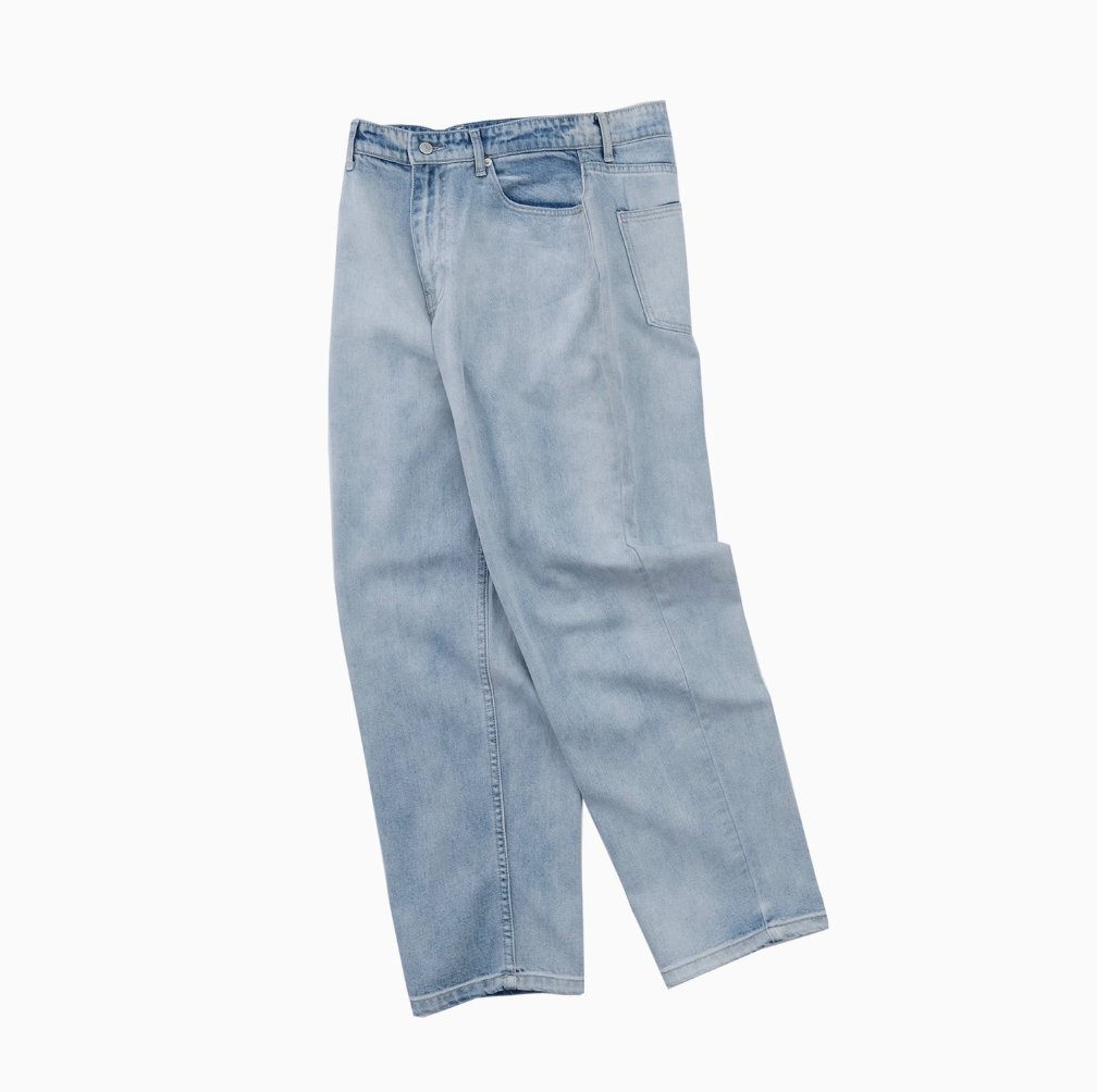 straight blue denim pants N4749 - NNine