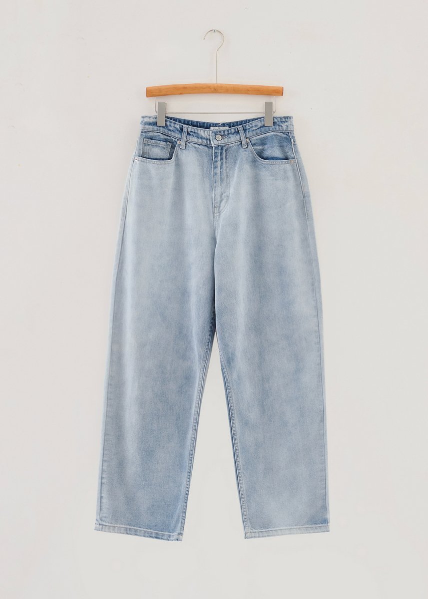 straight blue denim pants N4749 - NNine