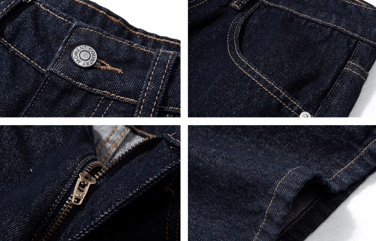 ストレートデニムパンツ クラシックフィット メンズ レディース 定番 / Straight Denim Pants N5451 - メンズファッション通販 NNine(ナイン)