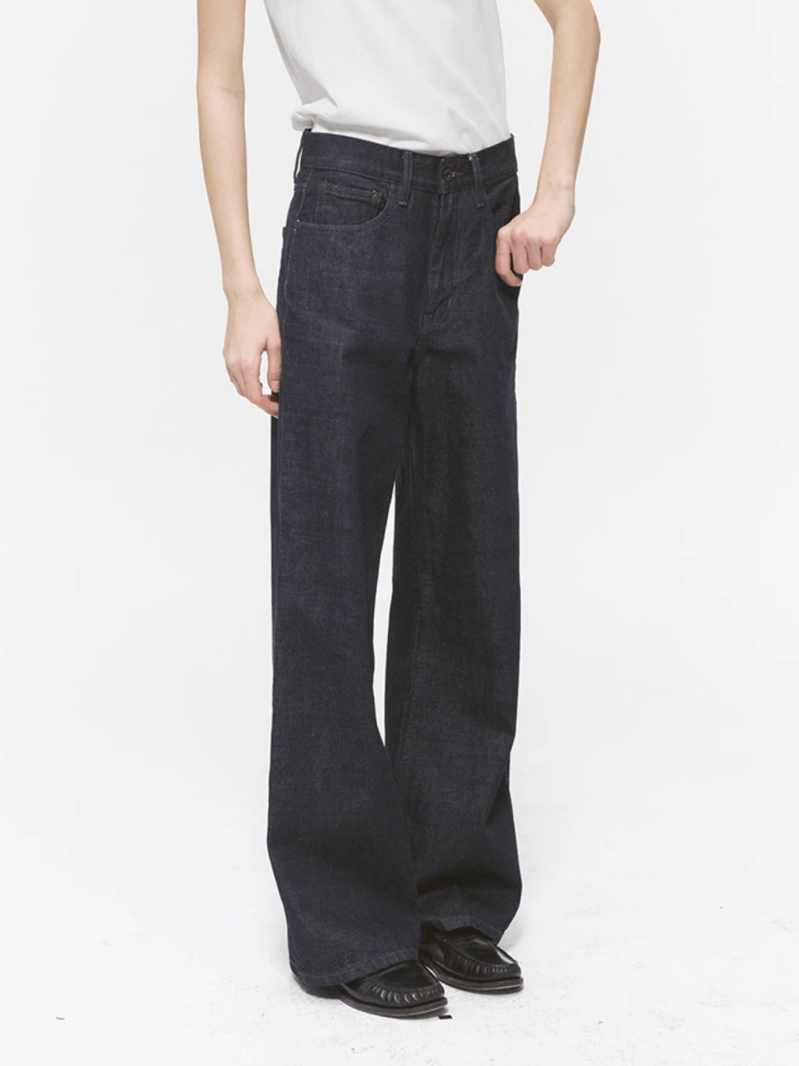 ストレートデニムパンツ クラシックフィット メンズ レディース 定番 / Straight Denim Pants N5451 - メンズファッション通販 NNine(ナイン)