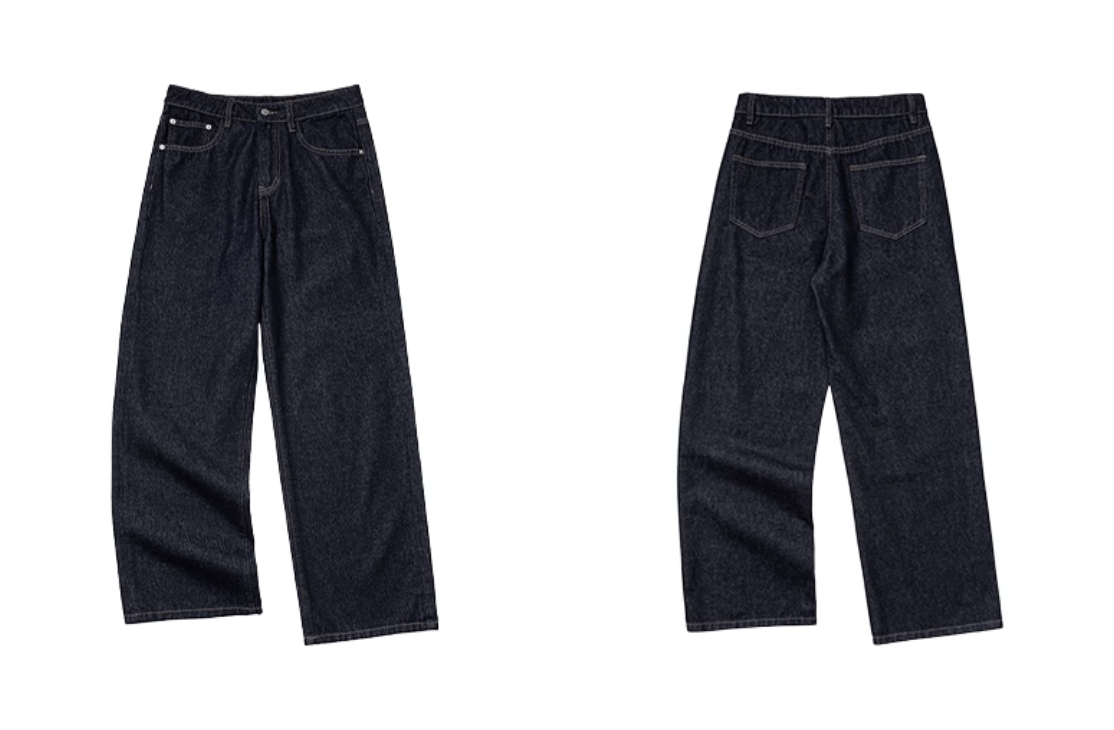 ストレートデニムパンツ クラシックフィット メンズ レディース 定番 / Straight Denim Pants N5451 - メンズファッション通販 NNine(ナイン)