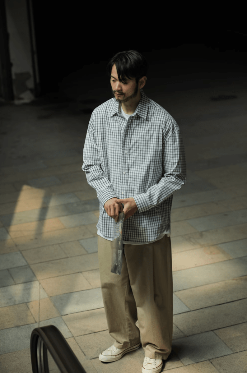 Straight retro pants N5477 - メンズファッション通販 NNine(ナイン)