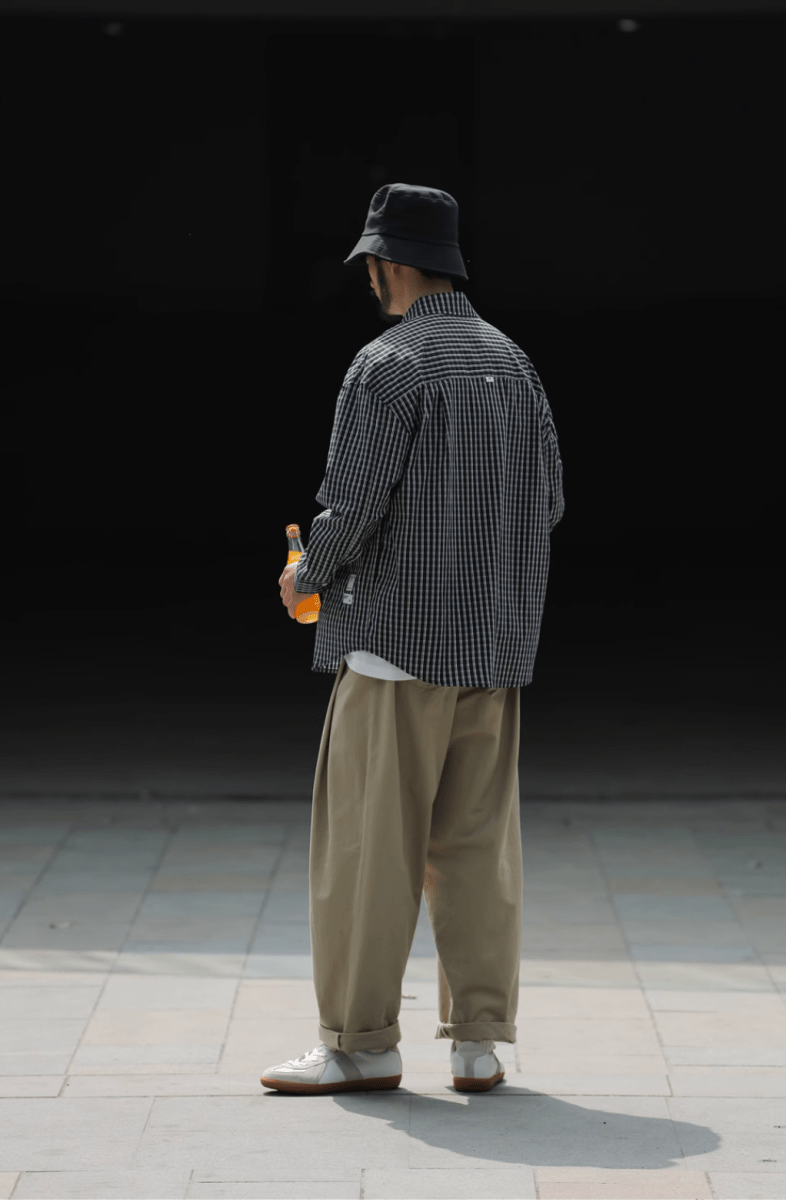 Straight retro pants N5477 - メンズファッション通販 NNine(ナイン)
