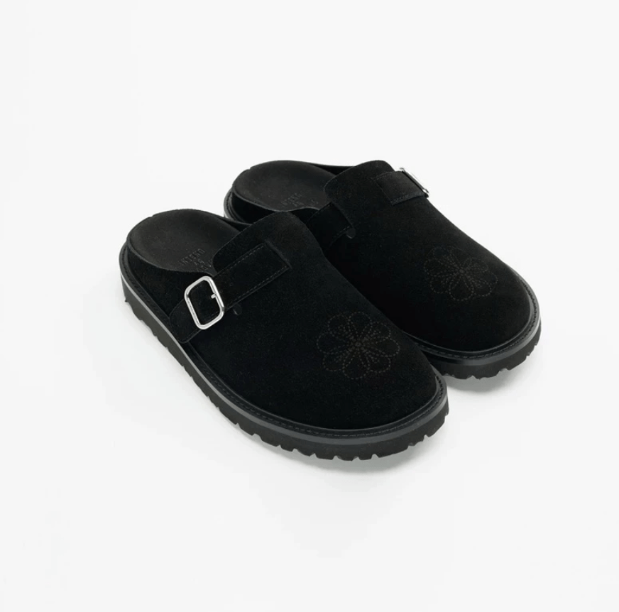 Suede Mule Slippers Platform Sole / スエード ミュール スリッパ 厚底 N5341 - ファッション通販 NNine(ナイン)
