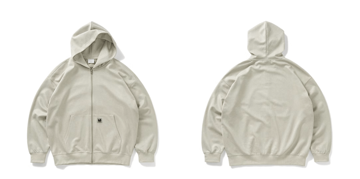 suede zip hoodie N3968 - ファッション通販 NNine(ナイン)