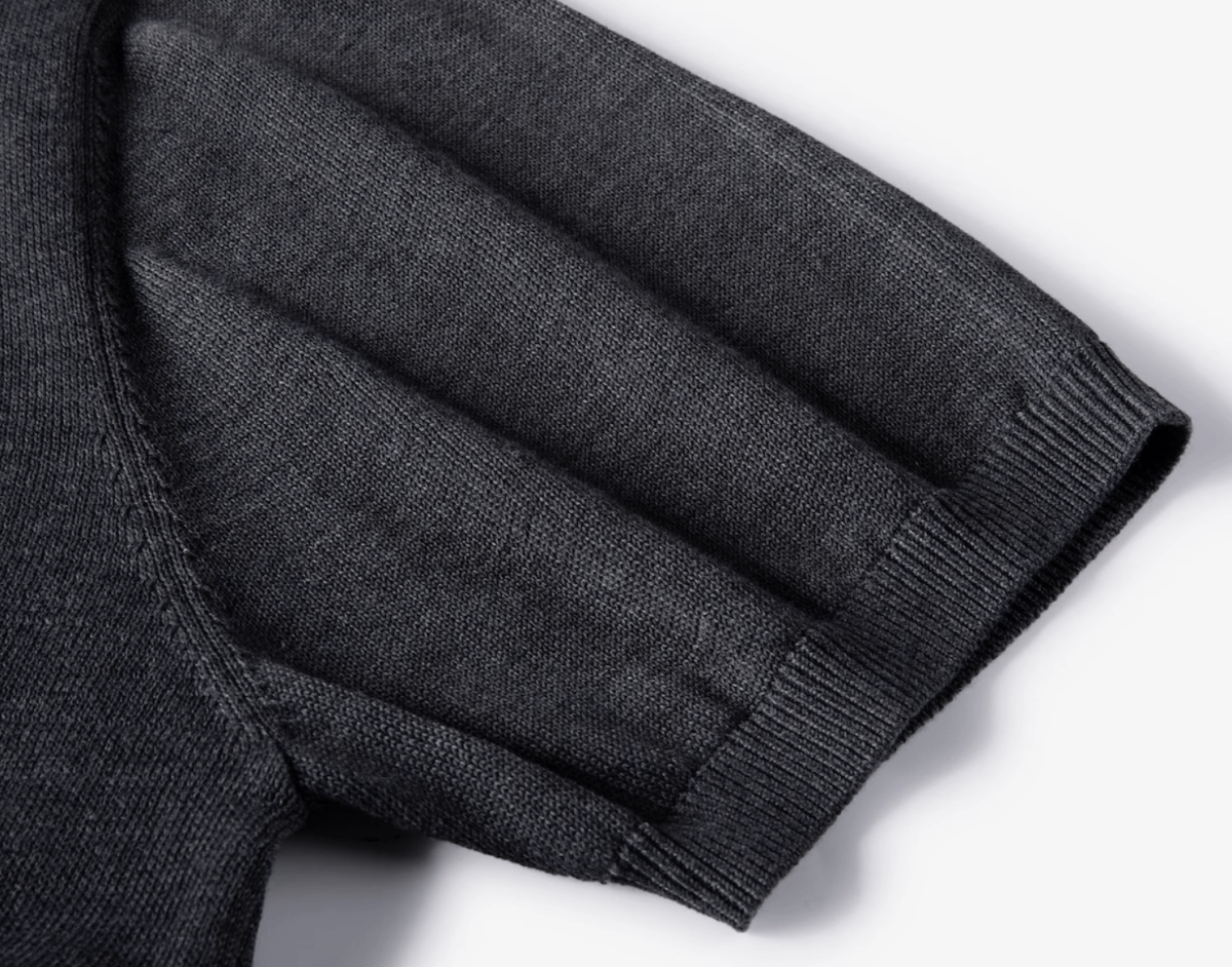 summer knit / サマーニット 半袖 クルーネック きれいめ N5305 - ファッション通販 NNine(ナイン)