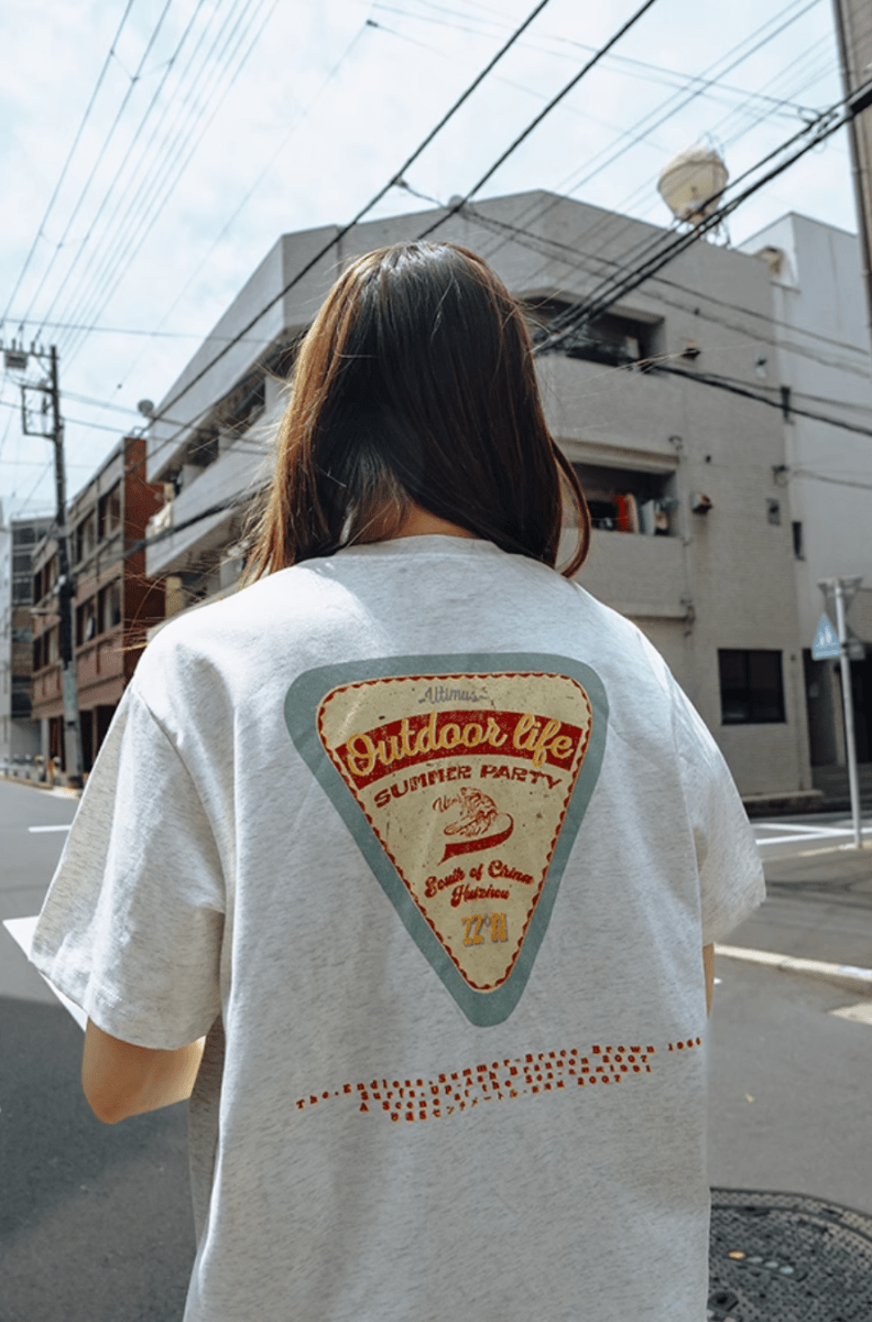 高機能 バックプリント Tシャツ 抗菌防ダニ加工 / Back Print Tee N5424 - メンズファッション通販 NNine(ナイン)