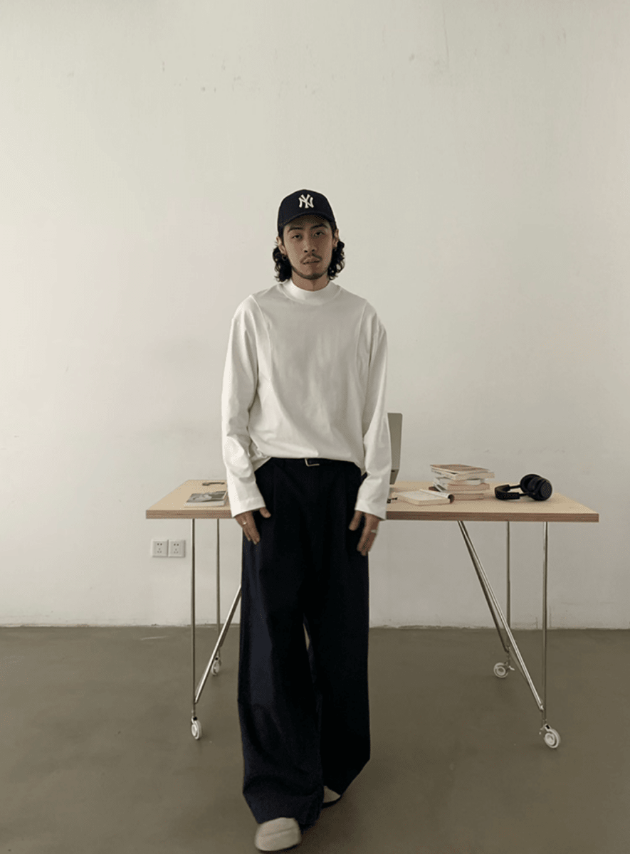 デコンストラクト・ヘビーウェイトロンT N5669 - ファッション通販NNine(ナイン)