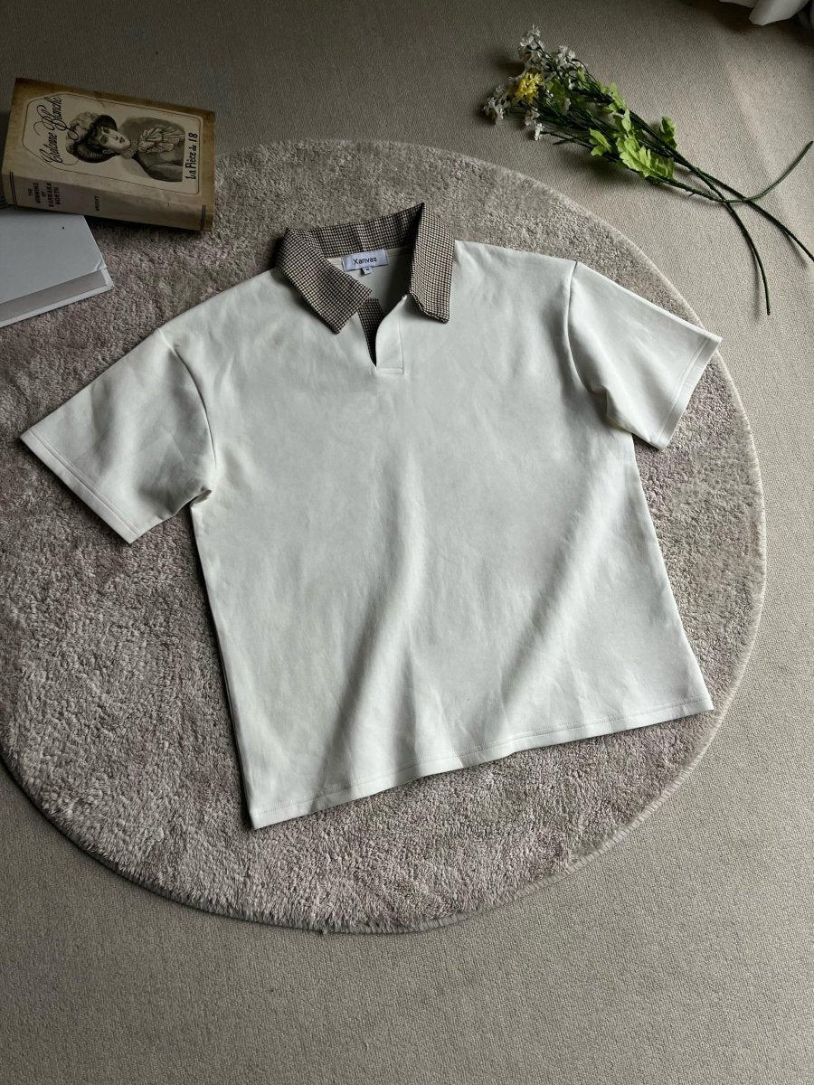 千鳥格子 切替 アイスタッチ ポロTシャツ N6834 - ファッション通販NNine(ナイン)