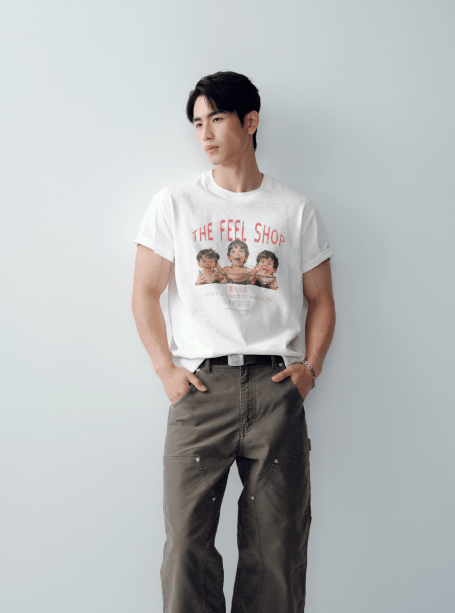 スラブコットン ヴィンテージプリント ヘビーTシャツ N7024 - ファッション通販NNine(ナイン)