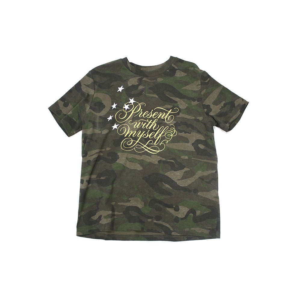コットン カモフラージュ プリントTシャツ N7092 - ファッション通販NNine(ナイン)